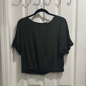 LOFT Dark Green Women's Blouse